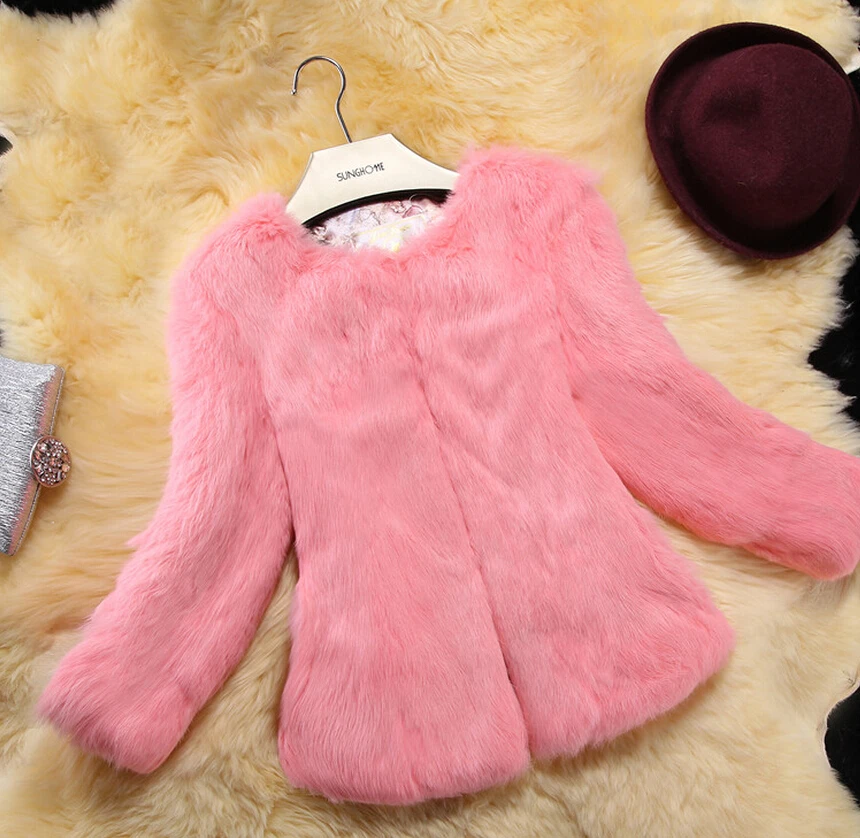 Женский жилет из 100% натурального кроличьего меха TFP933|real rabbit fur|real fur jacketgenuine |