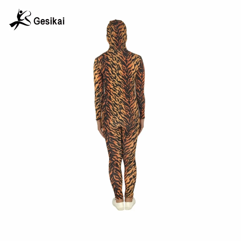 Высококачественные костюмы животных Лайкра облегающий костюм Зентай с