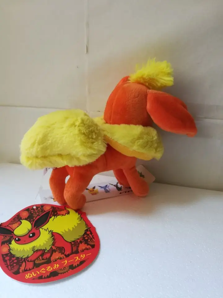 Около 20 см аниме фигурка Flareon плюшевая игрушка мягкая кукла детская подарок на