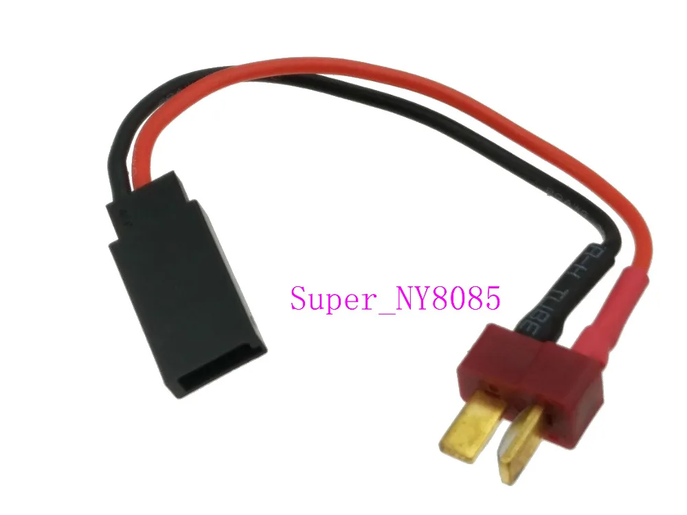 Адаптер JR Futaba Мама папа Deans T Plug 20awg 10 см|Соединители| |