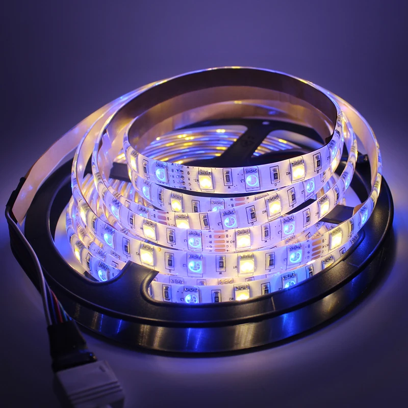 Светодиодная лента 20 м, 25 м, 30 м, 40 м, 5050 RGB, RGBW, 60 светодиодный одовм + 4-зонная Светодиодная лента Mi Light RGB, пульт дистанционного управления RGBW + п... (art.: 3a360bd10d1) - 3a360bd10d1