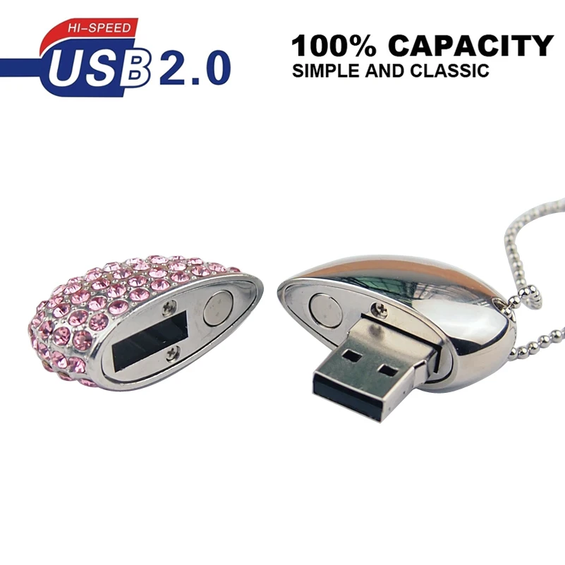 Usb 2 0 металлическая флеш-карта в форме сердца 4-64 Гб | Компьютеры и офис
