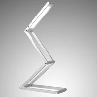 rechargeable led desk lamp portable dimmable led table lamp reading light folding book light for study office dormitory lighting