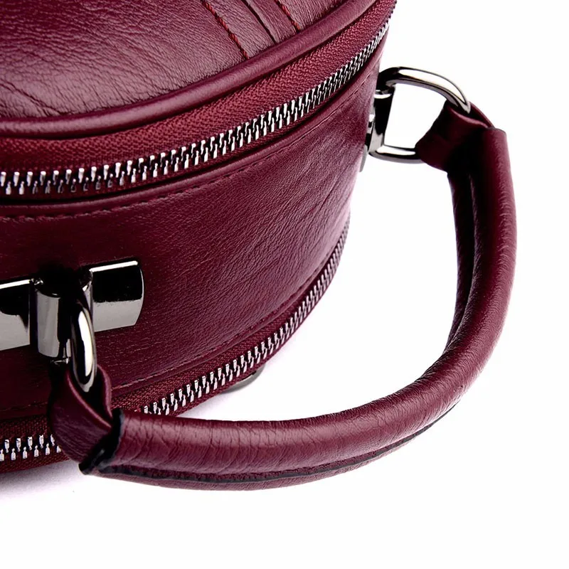 Женские кожаные рюкзаки для девочек, Sac A Dos, Маленький Многофункциональный рюкзак, высокое качество, женский рюкзак, маленький рюкзак, роскошный