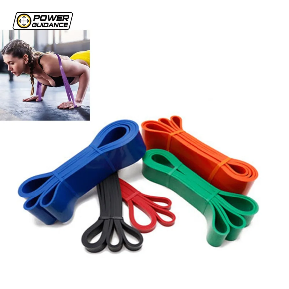 Силовое руководство фитнес Эспандеры Pull Up Natural Latex Band для йоги/лифтинга/WOD/Expander