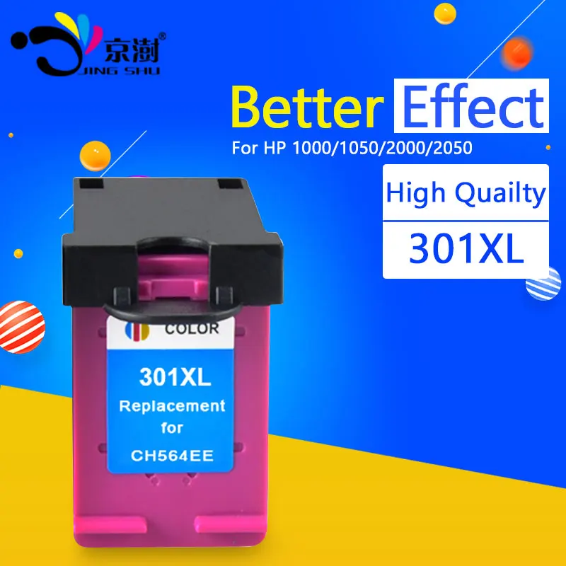 1 шт. цветной Восстановленный чернильный картридж 301XL 301 xl CH564EE для HP DeskJet 1000 1050 2000