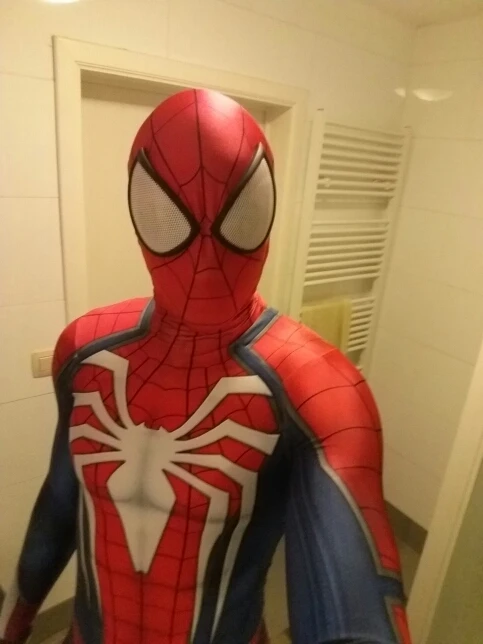 Костюм Человека паука PS4 INSOMNIAC костюм для косплея из спандекса с 3D принтом
