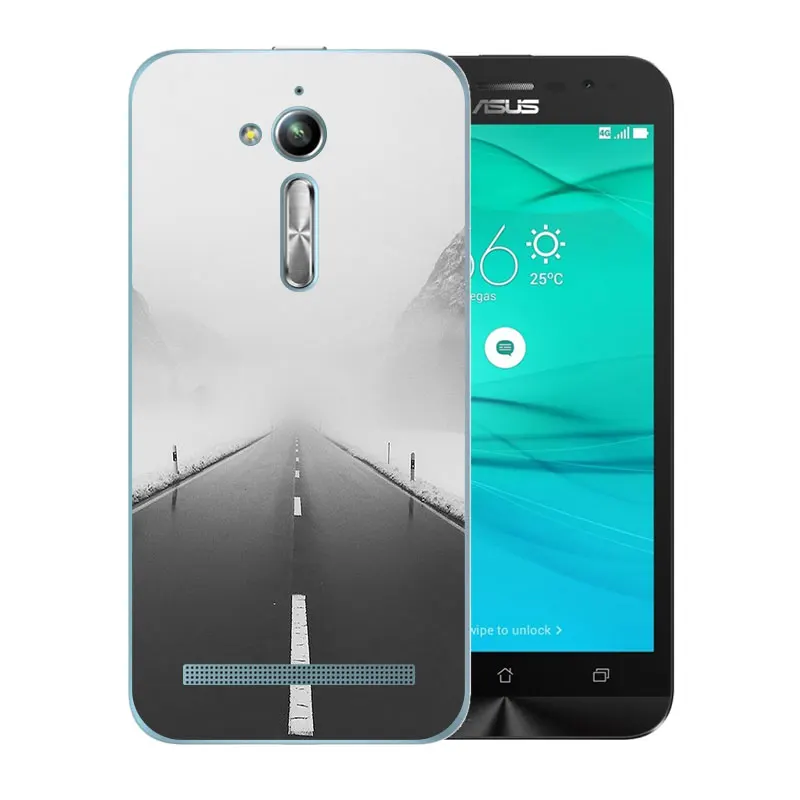 Чехол для Asus Zenfone Go ZB500KL из мягкого ТПУ с рисунком гримаса ZB500KG 5 0 дюймов