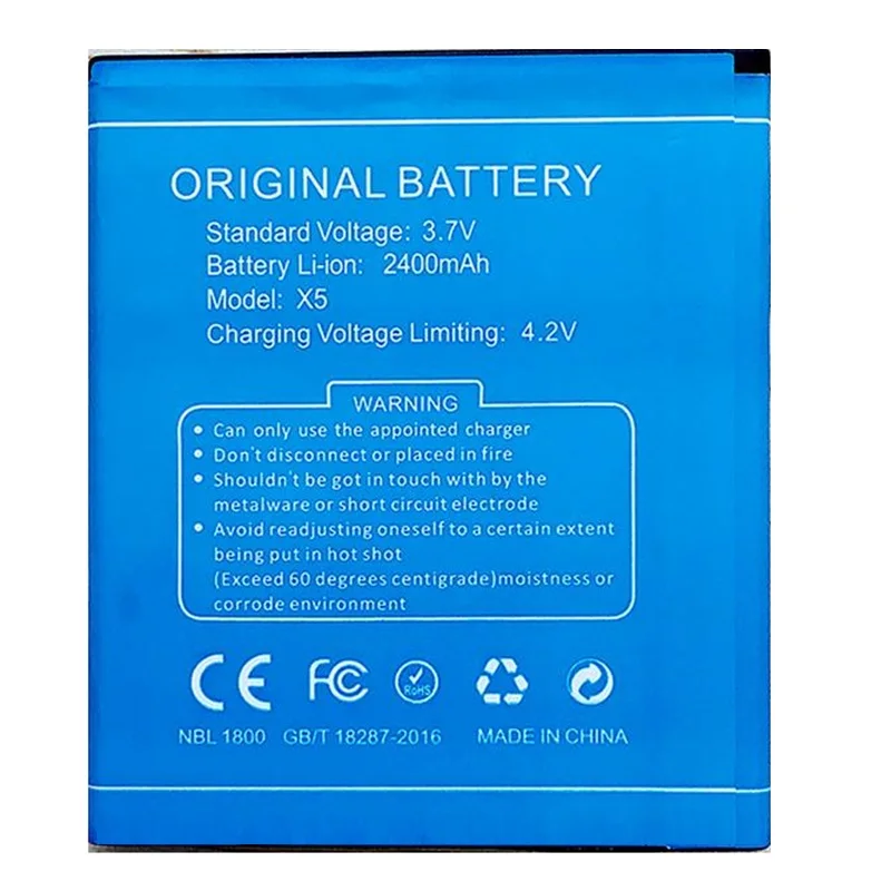 2400 mAh аккумулятор Для Doogee X5/X5 Pro мобильная телефонная батарея 3 7 V литий-ионный