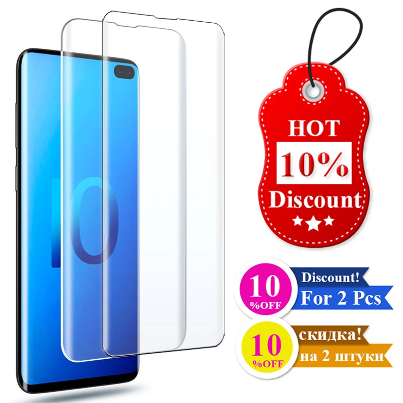3D Защитное стекло для Samsung galaxy s10 plus e lite закаленное tremp samsun galax s10lite s10plus s10e экранный