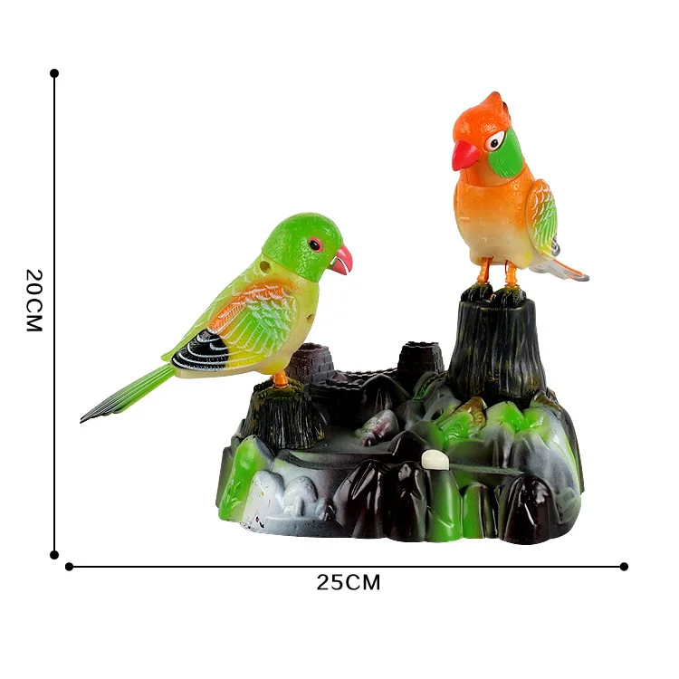 Electric Simulation Voice - Activated Music Toys Birds Children Educational Interesting Making Sounding Battery Operated 2021