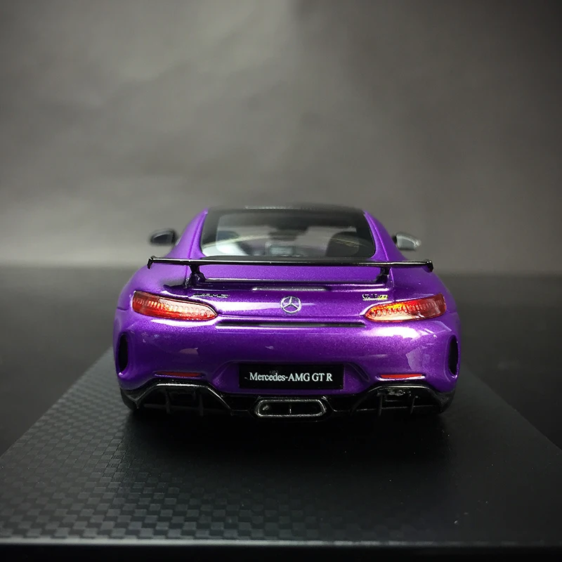Ограниченная Коллекция 1/43 AMG GTR новая литая металлическая настольная модель дисплея