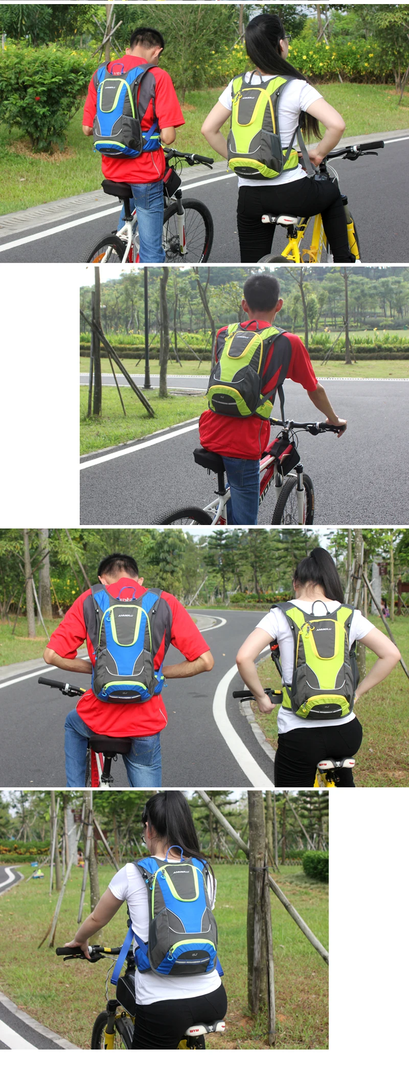 Anmeilu 12L водонепроницаемая сумка для горного велосипеда Mochila Ciclismo для занятий спортом на открытом воздухе, бега, велоспорта, рюкзак для альпинизма, треккинга