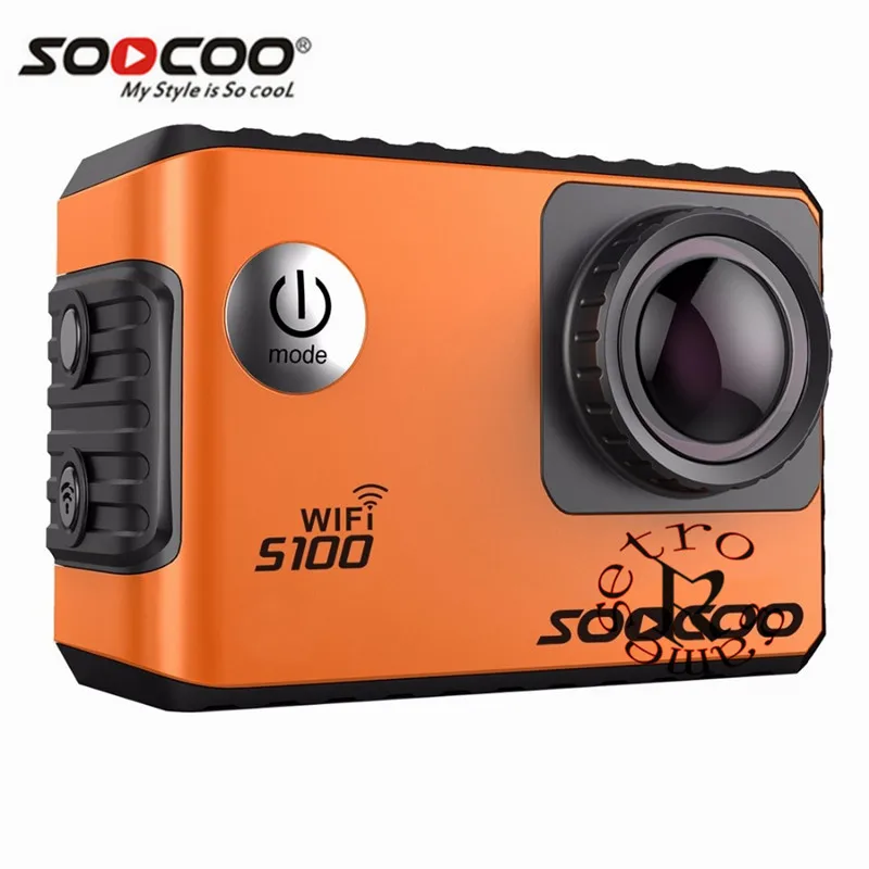 SOOCOO S100 экшн камера 4K Wifi Встроенный гироскоп GPS расширение Go Водонепроницаемая