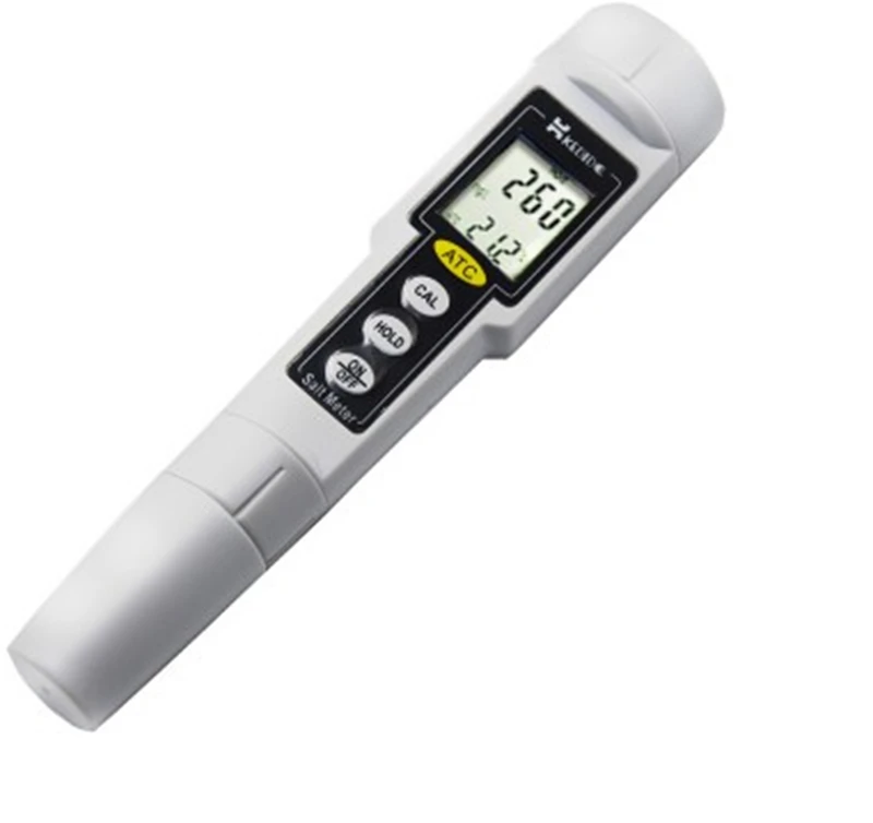 Фото Измеритель соли цифровой с ЖК-дисплеем, 0-9999 мг/л №2