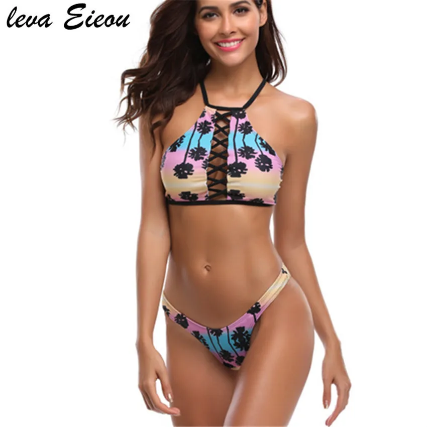 Push Up комплект бикини 2018 Для женщин купальник женский купальники Bikiny s Biquini мягкий