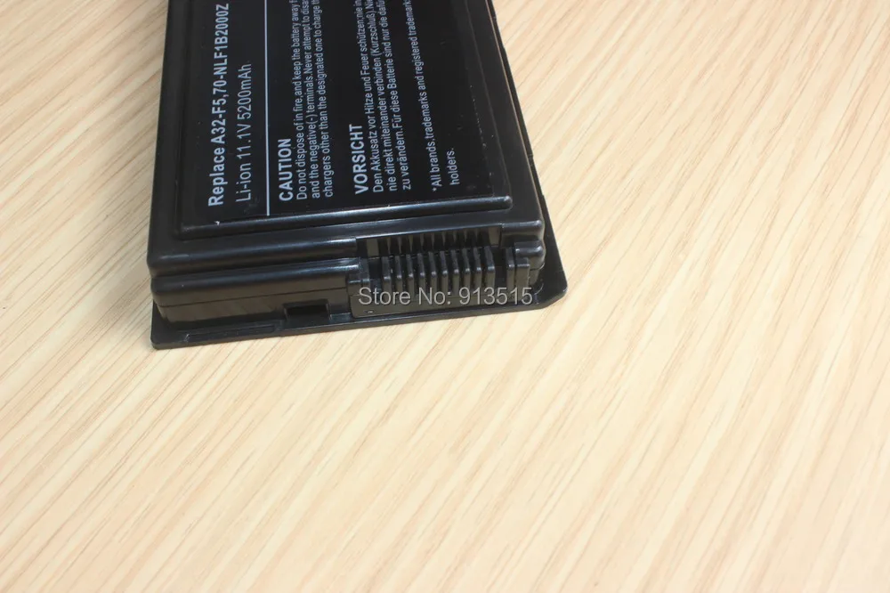 Аккумулятор для ASUS 5200 мАч F5 F5C F5M F5N F5R F5RL F5SL F5SR F5V X50 X50C X50M X50N X50R X50V 70 NLF1B2000Z|f5 battery|f5