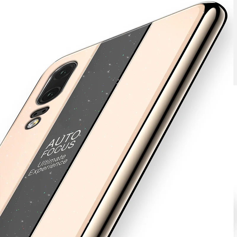 Чехол YonLinTan чехол для HuaWei P20 Lite P20Pro Pro P 20 P20Lite роскошный блестящий из закаленного