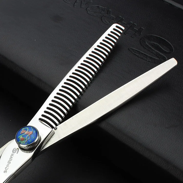 

6 inch professional hairdressing scissors diagnostic tool for baber shop for hairdresser to make fine coiffure free shipping