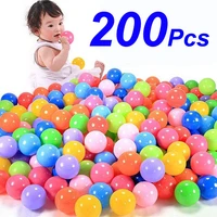 200 pcsbag eco friendly colorful ball soft plastic ocean ball funny baby kid swim pit toy water pool ocean wave ball xmas gifts