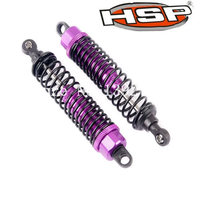 1 пара обновление HSP Parts108004 (08041) фиолетовый алюминий. Амортизатор для RC 1/10 4WD
