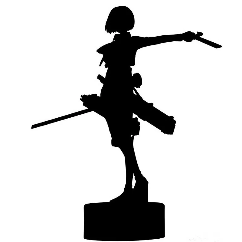 14 см атака на Титанов Микаса. Акерман фигурка модель игрушки Аниме дисплей Juguetes