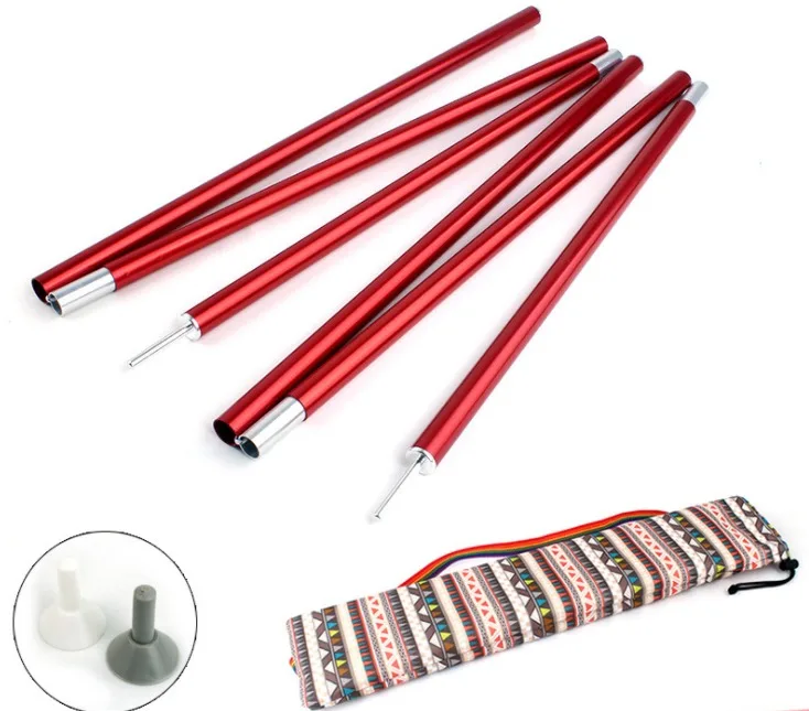 2 шт. м складной навес для кемпинга палатки дождь брезент Trail тент Зонт палки