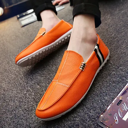 2018 summer new Korean trend of men's shoes casual Peas wild feet lazy tide | Обувь