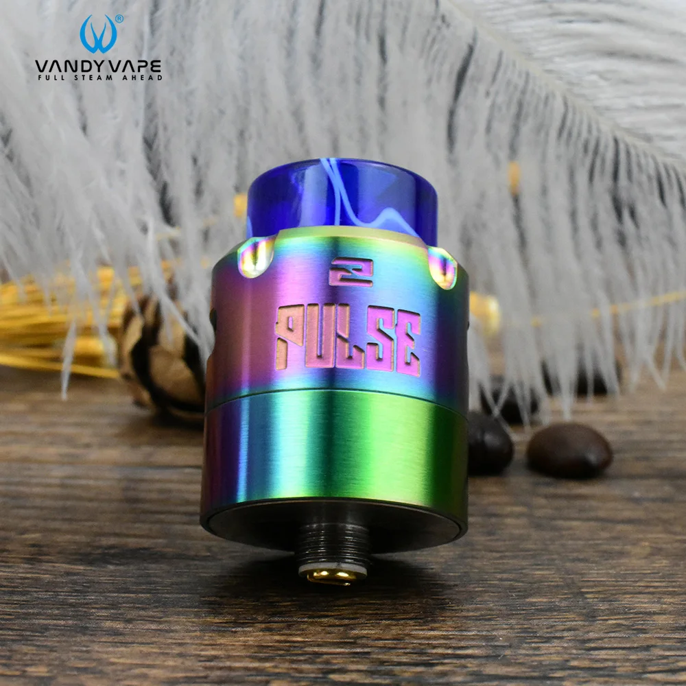 Оригинальный Vandyvape импульса V2 RDA танк 2 мл Ёмкость Совместимость Пульс двойной Mod к