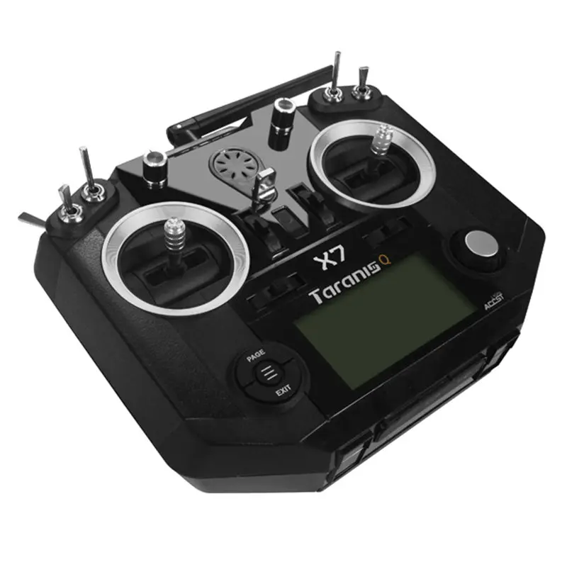 

FrSky ACCST Taranis Q X7 2.4G 16CH Mode 2 Transmitter Remote Controller White Black International Version For FrSky X/D/ V8-II