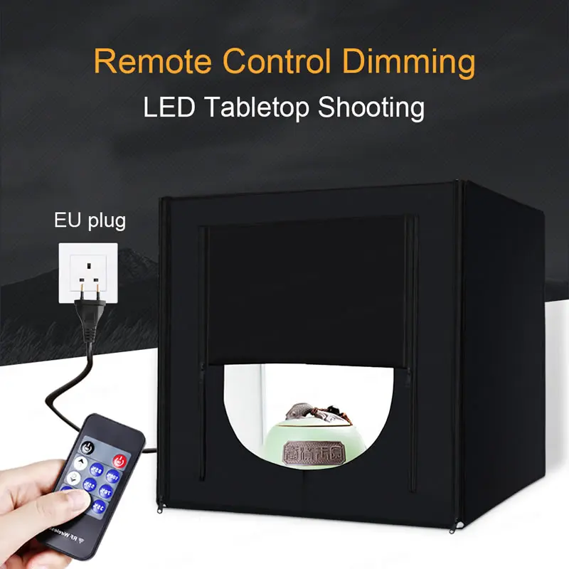 

Light Box Studio Photo Photography Softbox 160 LED Lamp Portable Folding Studio Tabletop Shooting Tent Box Kit 70cm CD15