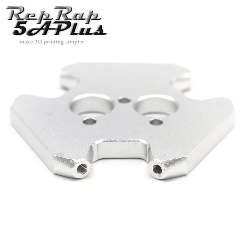 M3 Delta Kossel Fisheye Effector Double Hole Hammock Aluminum for V6 Chimera Multi-extrusion Hotend Dual 3D Printer Part | Компьютеры и