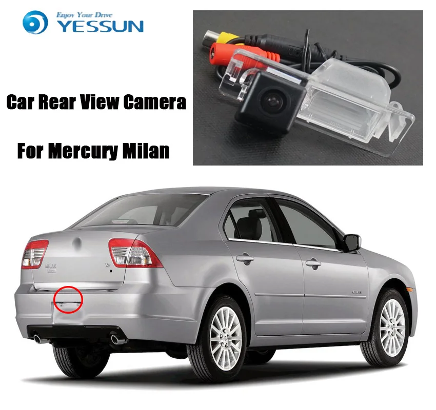 Камера для парковки YESSUN камера заднего вида Mercury Milan соболиная HD CCD ночное видение
