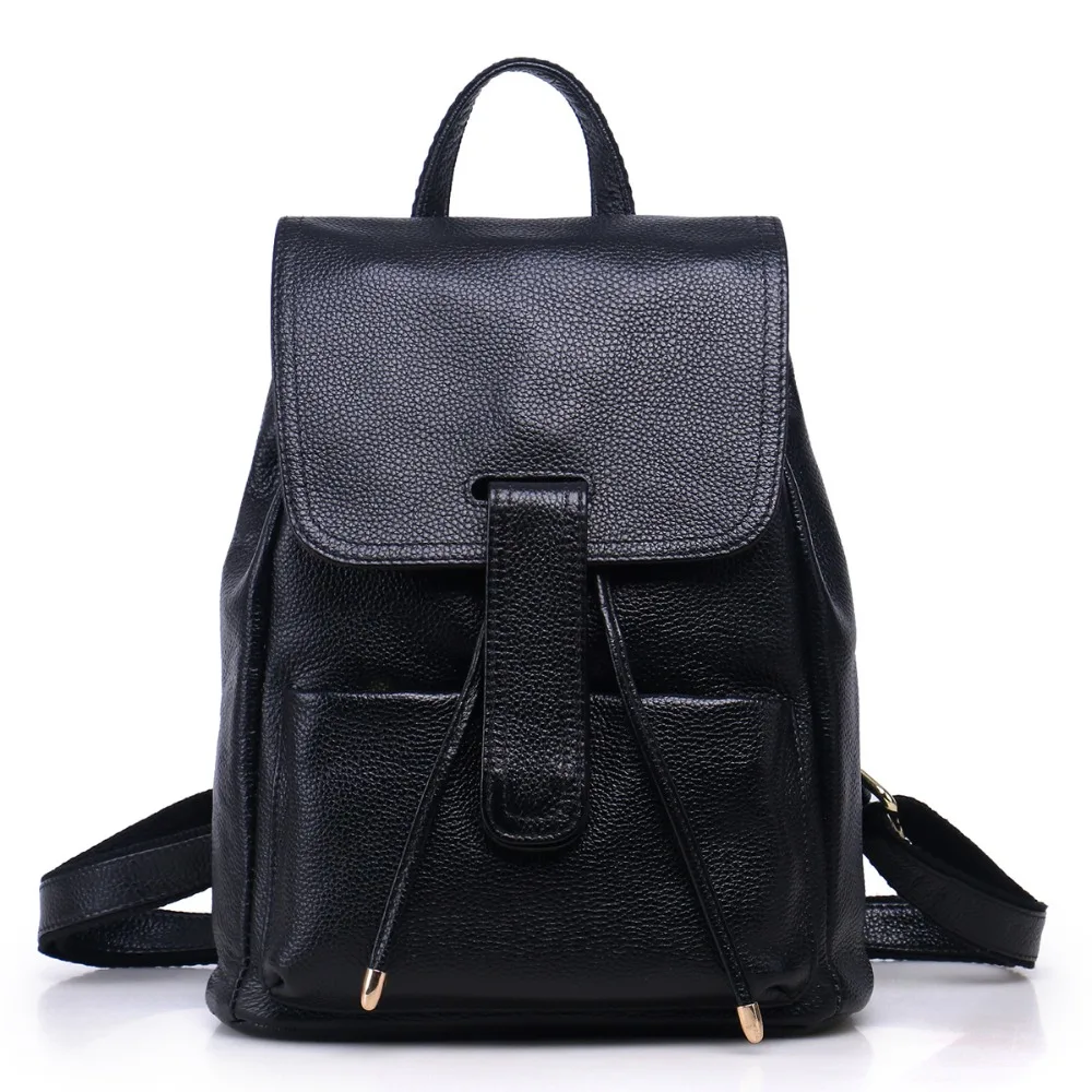 Женский рюкзак L098 из натуральной кожи на плечо|leather women backpack|fashion backpackwomen backpack |