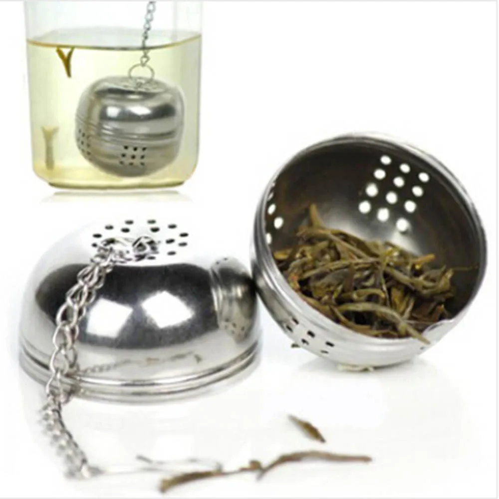 Сетчатое ситечко для чая шар фильтр из нержавеющей стали шарик супа кофе и