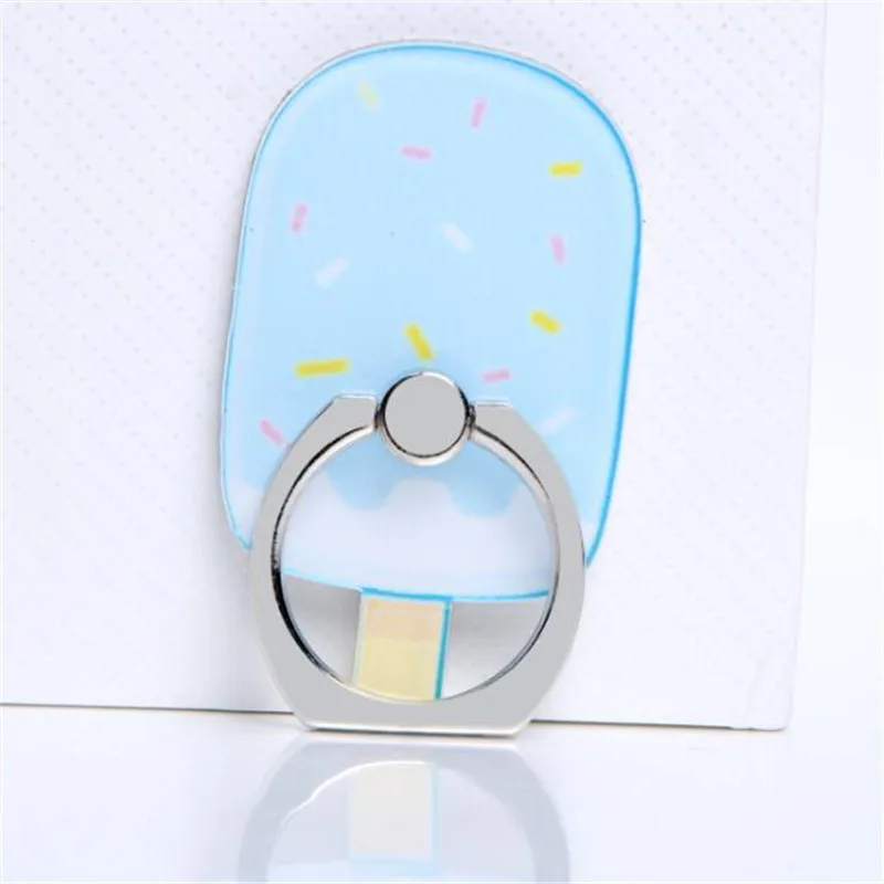 Cartoon Lemon Cloud Ice Cream Phone holder Car Mount Stand Finger Ring Smartphone Holder Mobile Phone Holder For All Phone