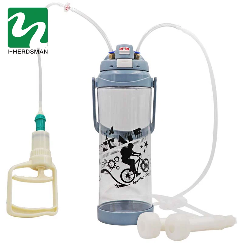 Доильный аппарат для козьей овцы портативный ручной вакуумный насос Milker Double Teats