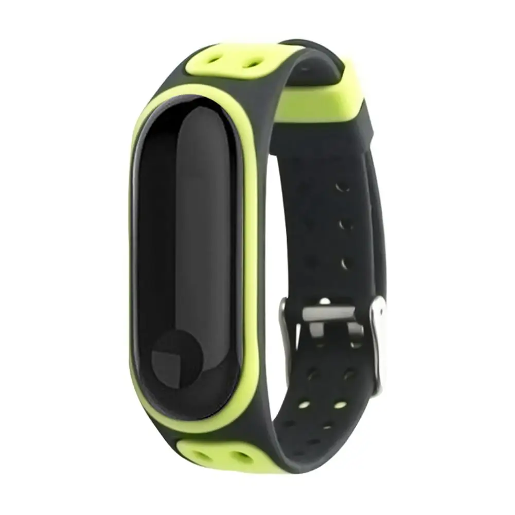Для Xiaomi Miband 3 Смарт ремешок на запястье спортивные силиконовые часы для умного