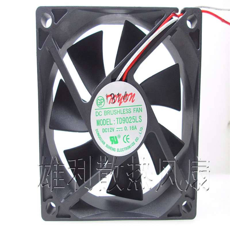 ANS все новые Semi CO абсолютно TD9025LS 9 см 90 мм DC 12 В 0.16A гидравлический подшипник сервер