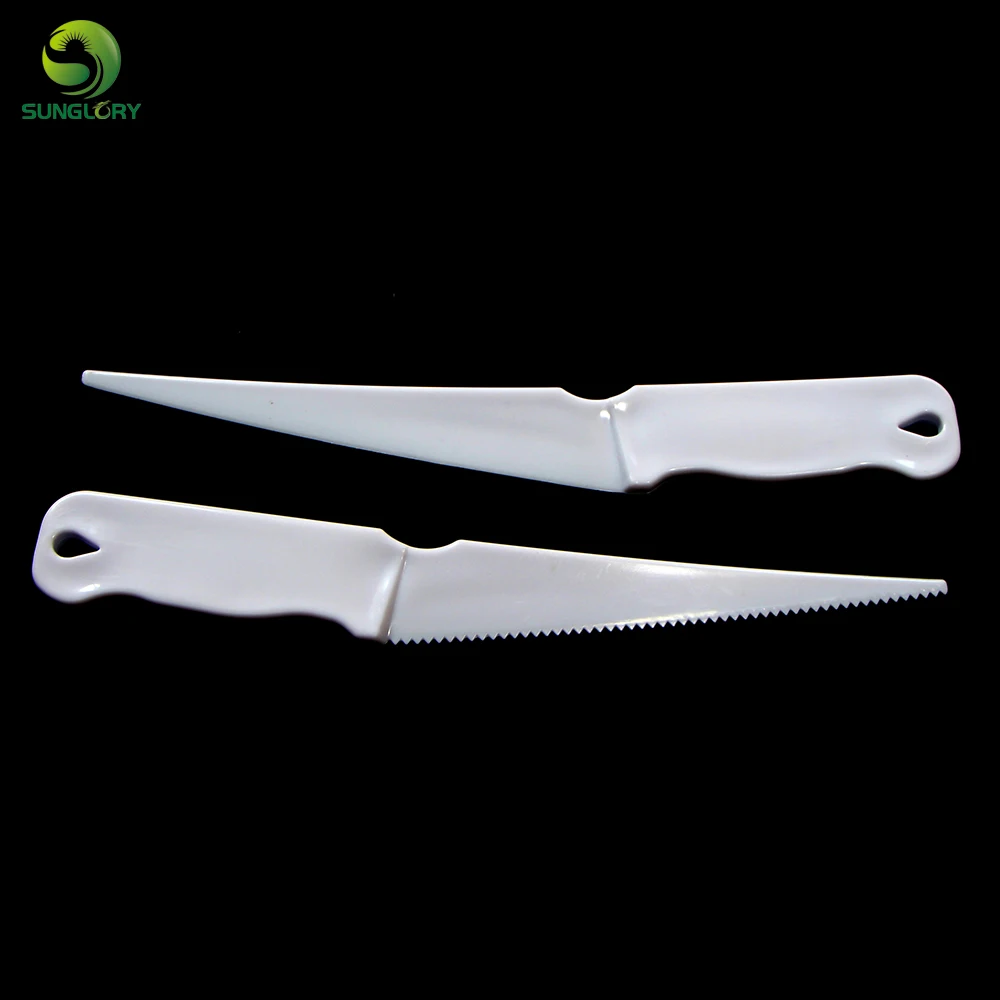 Нож пластиковый для торта с плоскими краями нож сделай сам теста хлеба пиццы