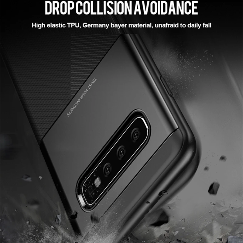 IPAKY for Samsung galaxyS 10 Case PC Hybrid Silicone Protective Armor Soft Cover coque galaxy S10 E Plus 10E 10PLUS |
