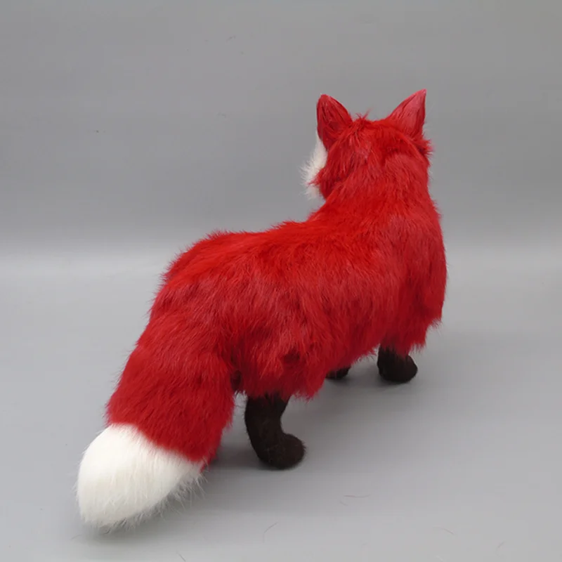 Имитационная модель red fox предметы интерьера firefox подарки Декор для дома реквизит