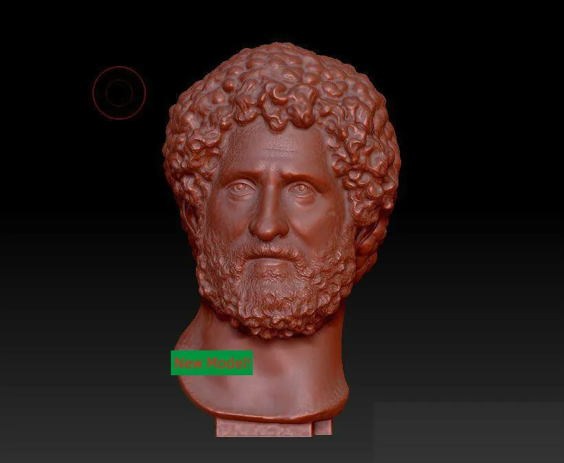 3d модель рельеф STL формат файлов богиня милосердия маркуа аурелиус|3d model relief|stl