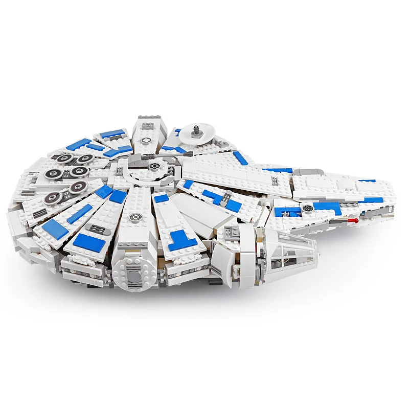 Совместимы 75212 05142 StartWars Kessel Run Millennium Falcon строительные блоки модель игрушки для