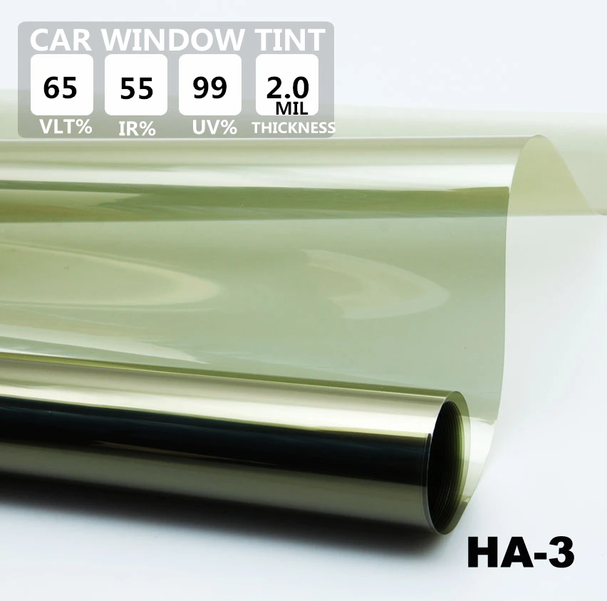Тонировка Тонировочная пленка Бесплатная доставка 1.52 м * 30 vlt65 % uv99 ir55 окна