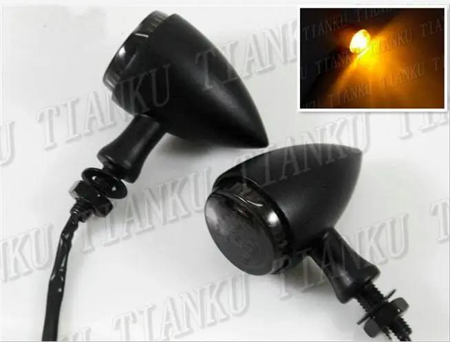 Motorcycle LED Metal Turn Signal Light For Yamaha VStar 400 650 1100 1300 Virago Xv 250 535 750 Road Star Custom Chopper |