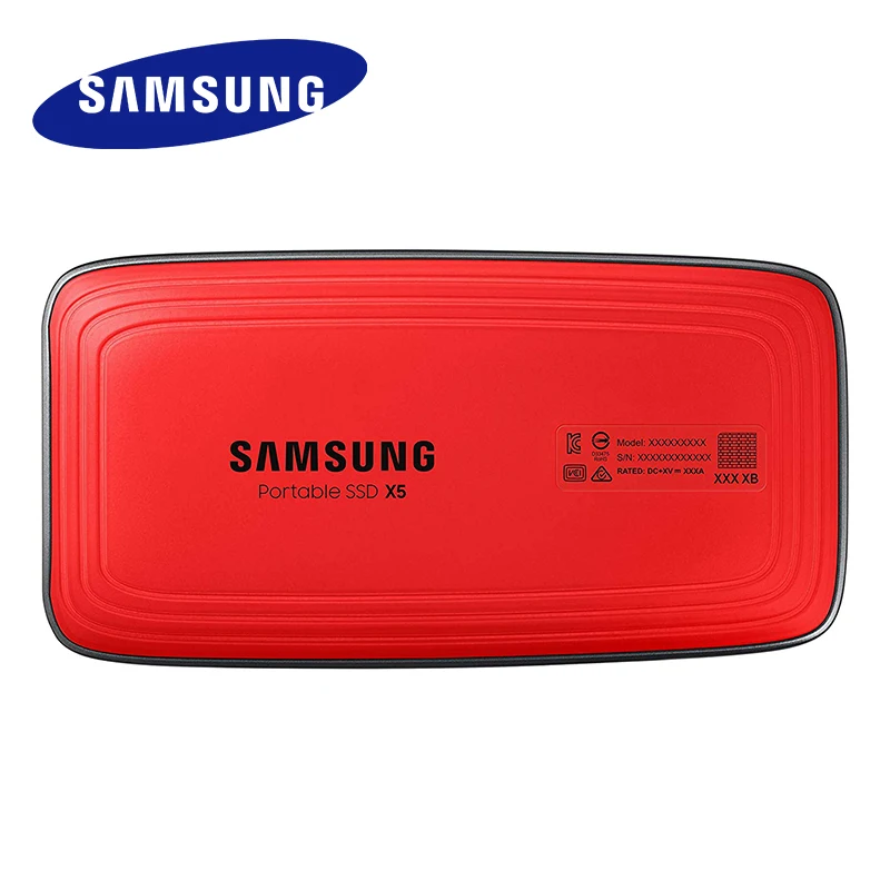 Samsung портативный SSD X5 500 Гб ТБ 2 внешний твердотельный накопитель Thunderbolt 3 NVMe для