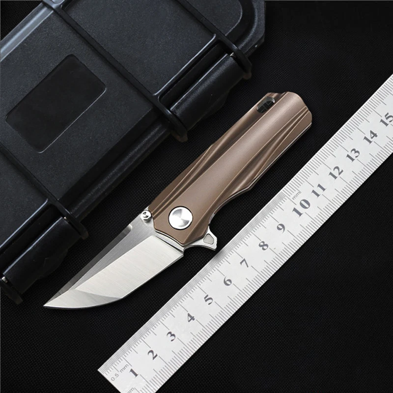 Складной мини нож STEDEMON SHY5 карманный с титановой ручкой ножи для кемпинга охоты