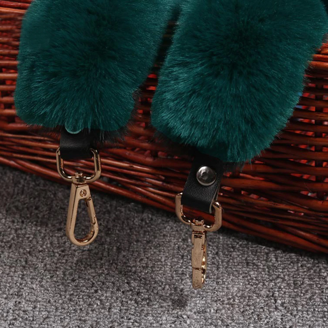 2017 новое поступление искусственная сумка с вставкой из шерсти ремень