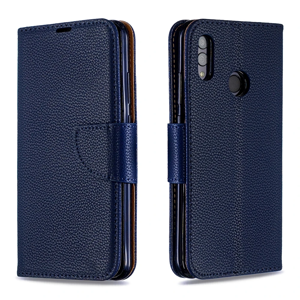 Чехол Honor 10 Lite для etui Huawei P Smart 2019 однотонный кожаный чехол Funda | Мобильные телефоны